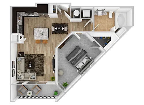Floor plan A2C