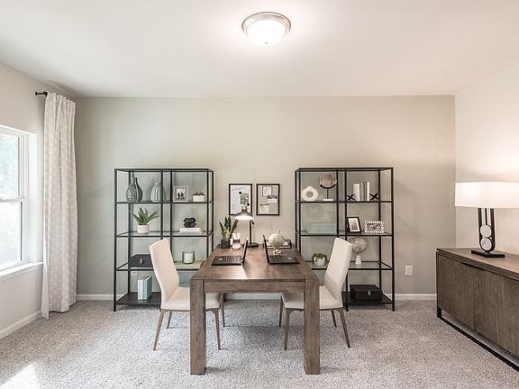 Dakota floorplan modeled at The Woods at Dawson in Dawsonville, GA.