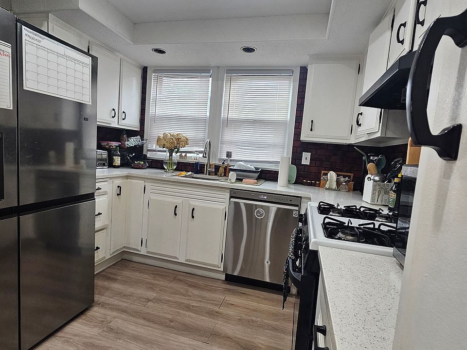 Updated Kitchen with stainless steal appliances.