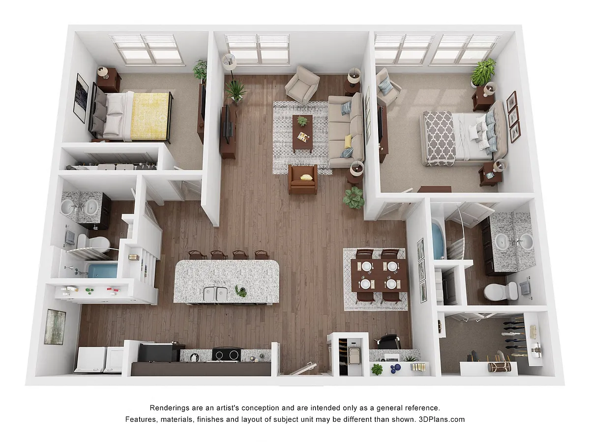 Floor plan B3