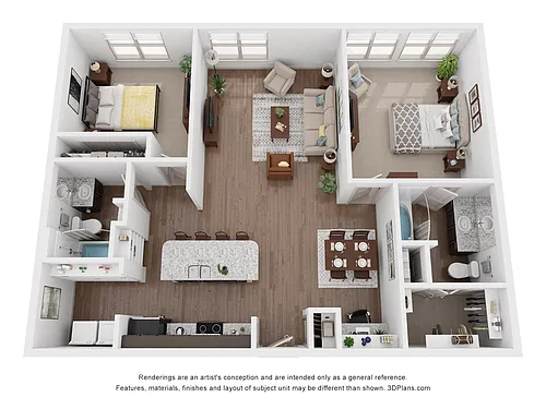Floor plan B3