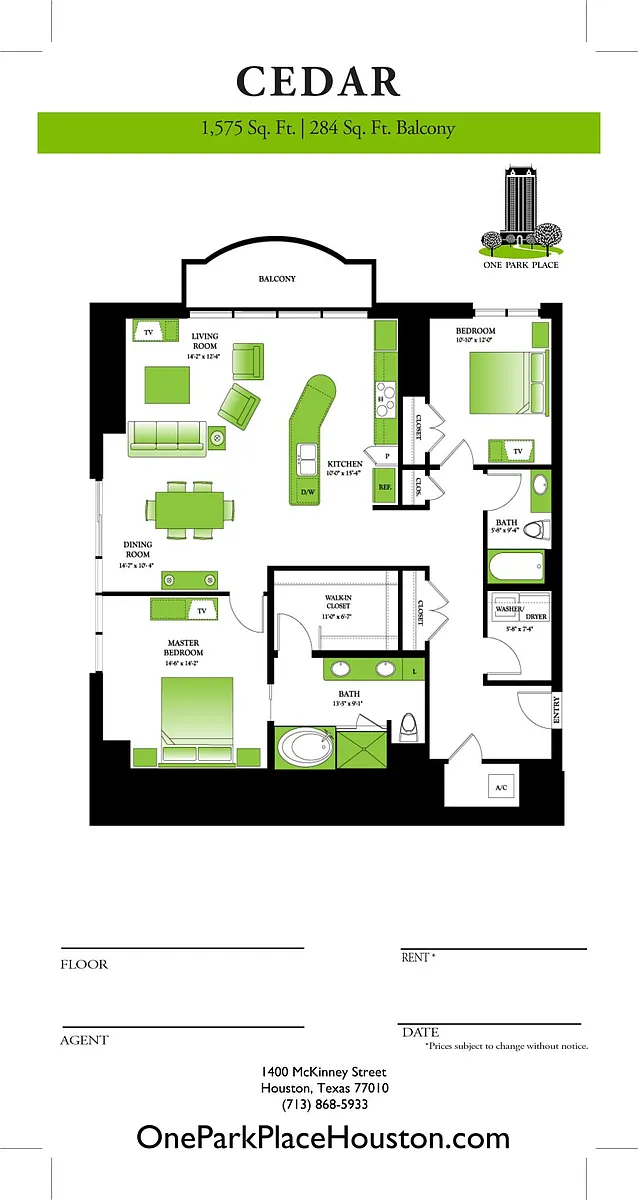 Floor plan Cedar