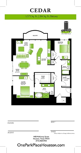 Floor plan Cedar