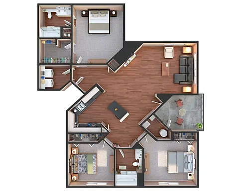 Floor plan C3