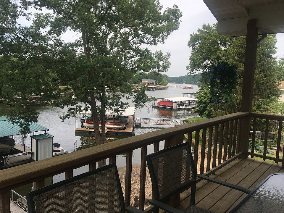 View from covered deck
