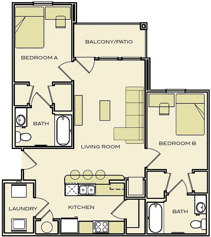 Floor plan B1