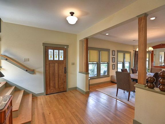 As soon as you walk into the spacious entry area you will know it is special . There are high ceilin