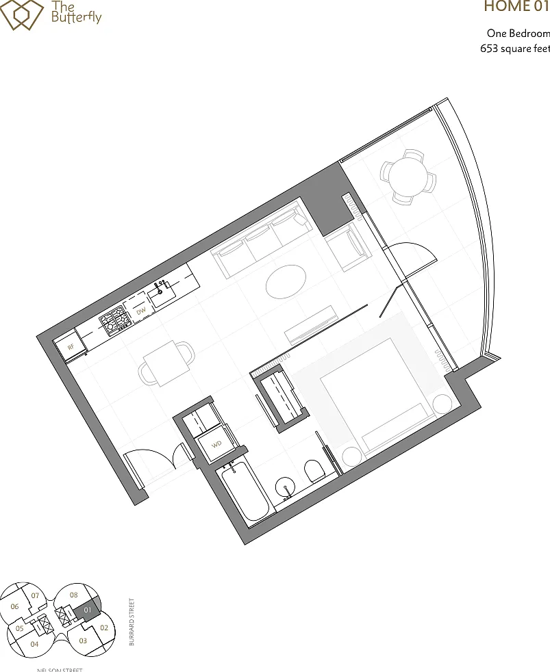 1 bed, 525 sqft, $3,200 — Photo 2