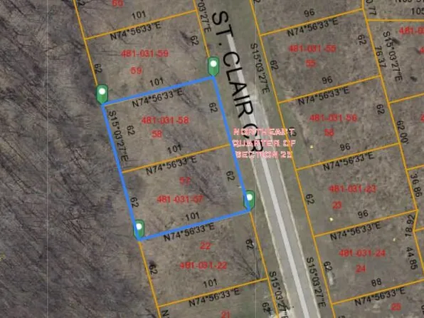57-58 Saint Clair Circle Lots 57, Brooklyn, MI 49230