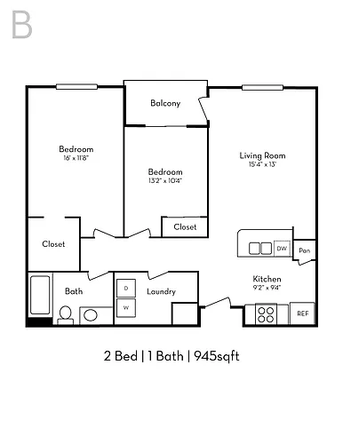 Floor plan B