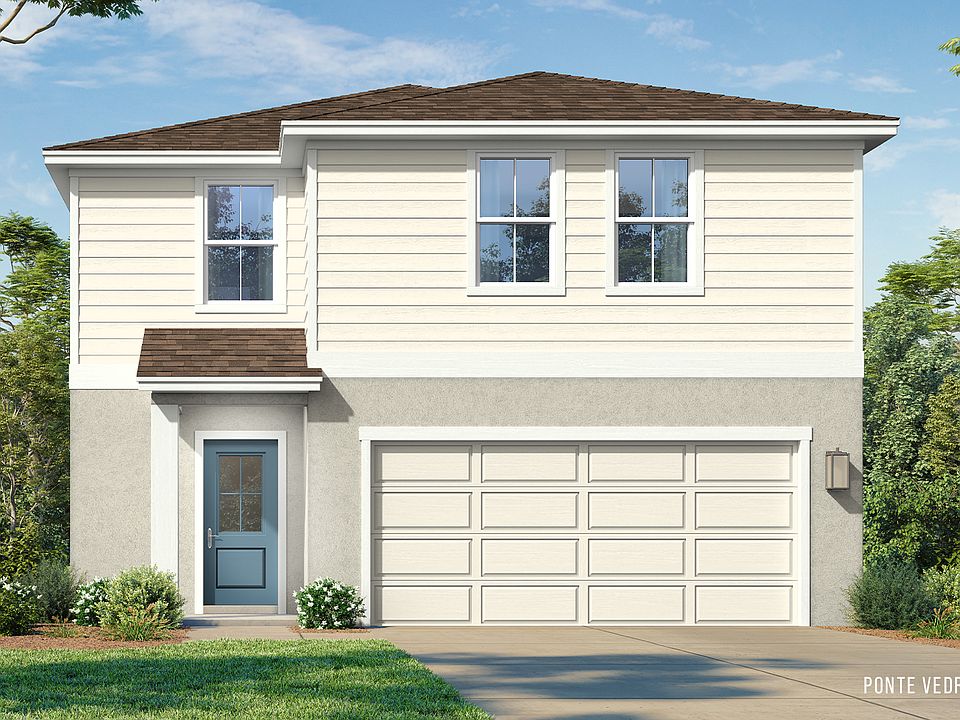 Ponte Vedra Traditional by DRB homes at Willowbrook North, a new lakefront community in Winter Haven