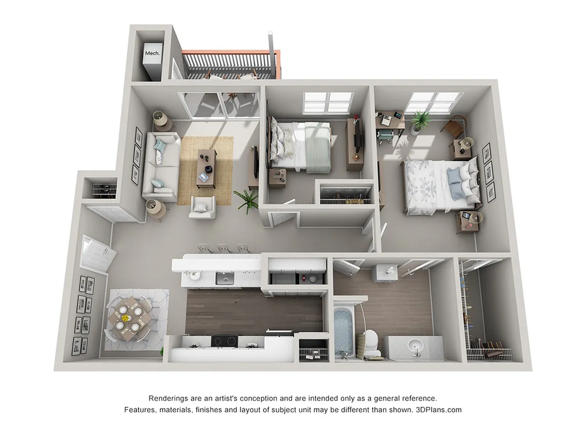 Floor plan Provence Deluxe