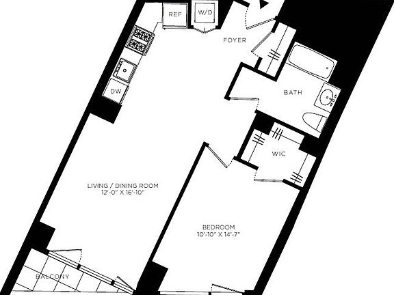 2nd image of 625 W 57th St APT 812