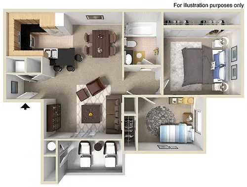 Floor plan 2X1