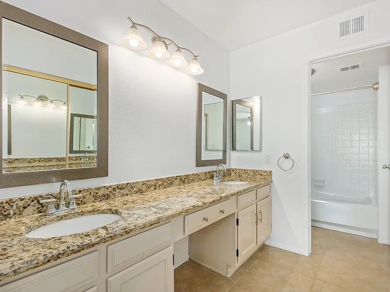 2 Vanities and Sinks - Master Bath