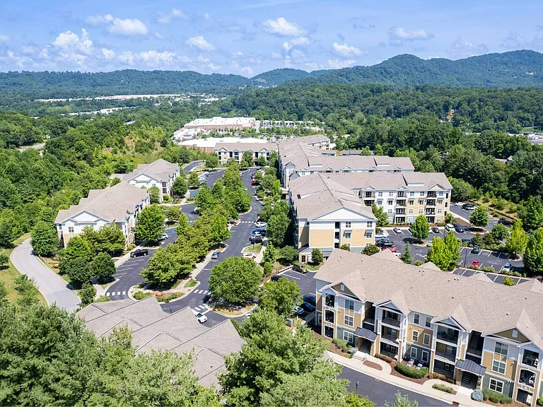 Verde Vista, Asheville, NC, Aerial Building