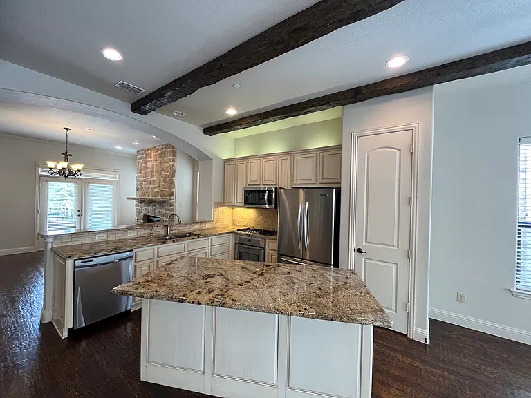 Another view of the kitchen
