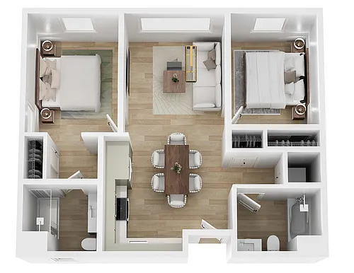 Floor plan T1
