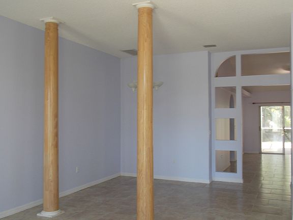 looking into dining room