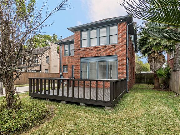 Great space for entertaining and even doing some gardening.