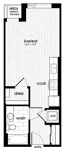 Floor plan S6-SAN