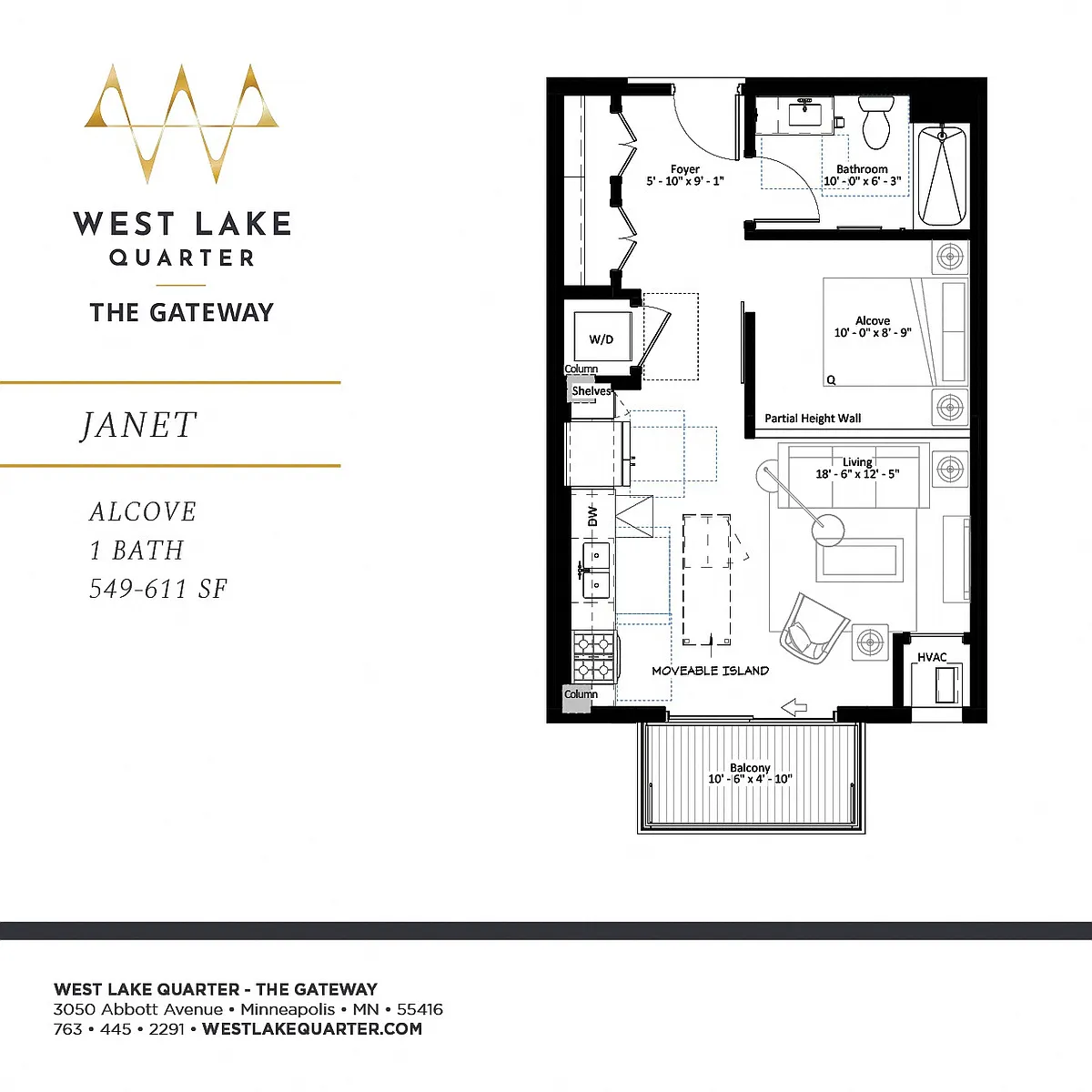 Floor plan Janet - ALCOVE