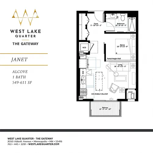 Floor plan Janet - ALCOVE
