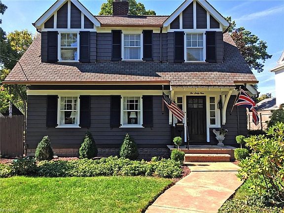 Beautiful landscaping for a stunning home.