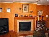 Propane Fireplace,note rounded corners 