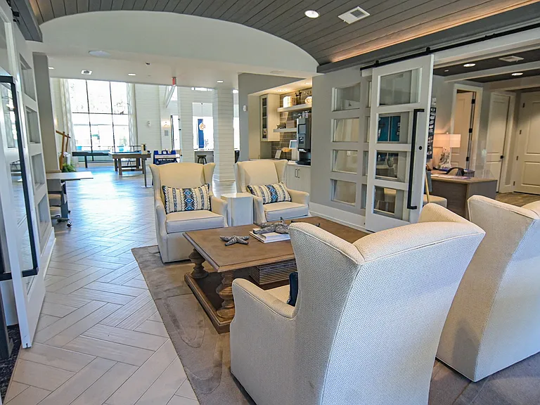 Resident Lounge at Indy West Apartments in Wilmington, NC
