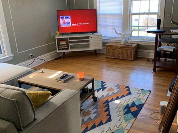 View of spacious living room