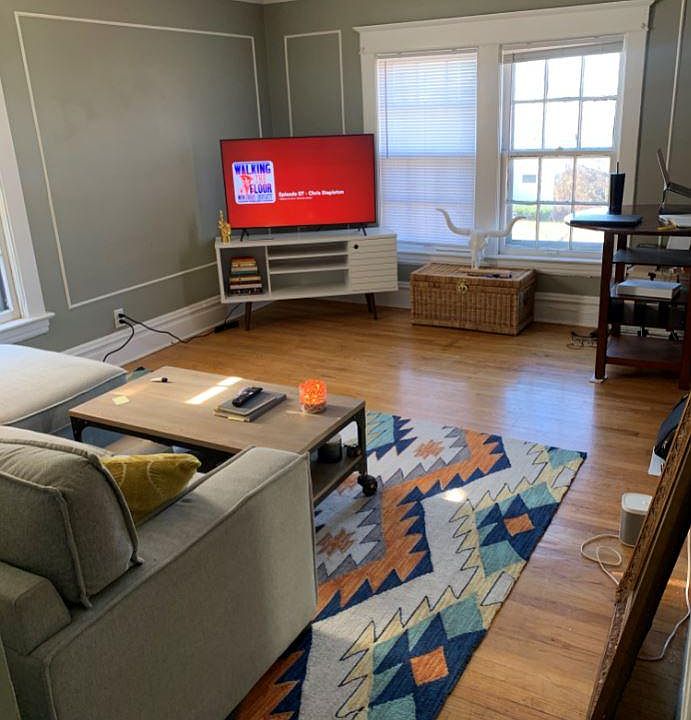 View of spacious living room