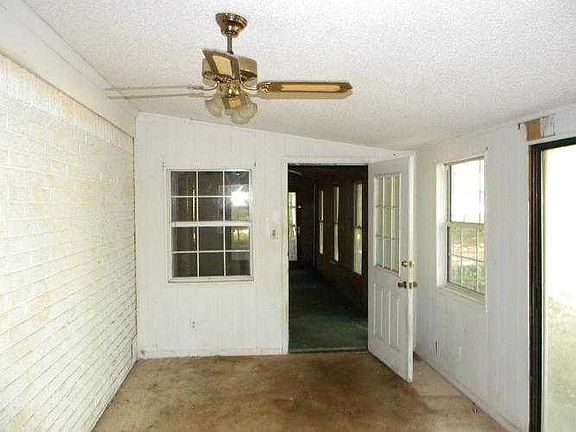 enclosed back porch