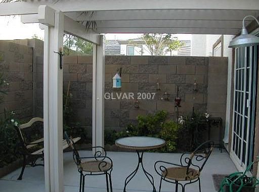private patio
