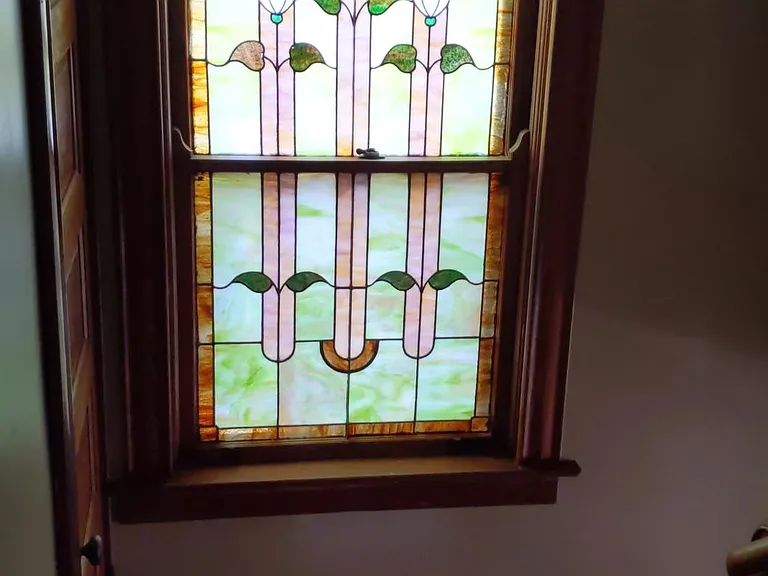 Lovely stained glass throughout