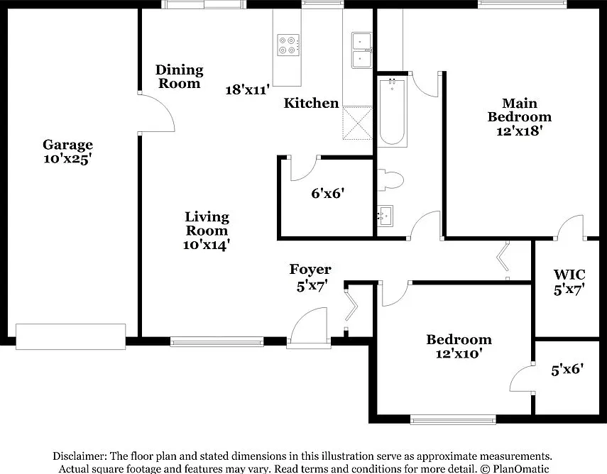 2 bed, 1.0 bath, 1113 sqft, $1,720 — Photo 2