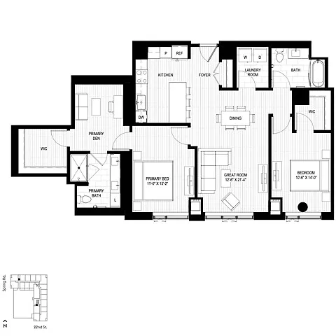 Floor plan G2+Den