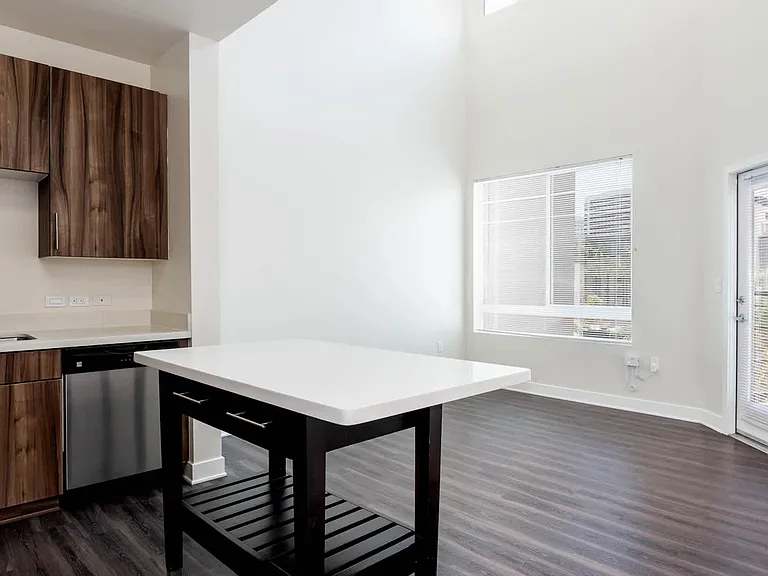 Living Room with Hard Surface Flooring
