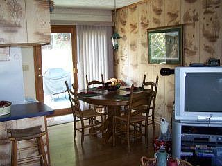 The dining room