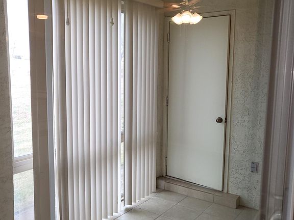 storage closet off patio