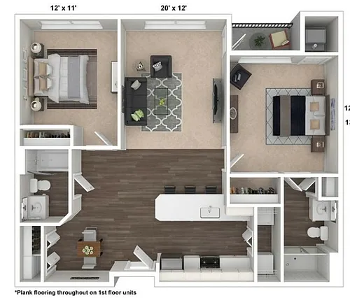Floor plan Balsam