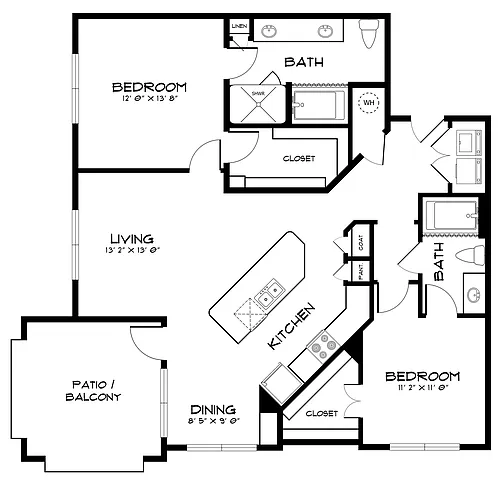 Floor plan B3