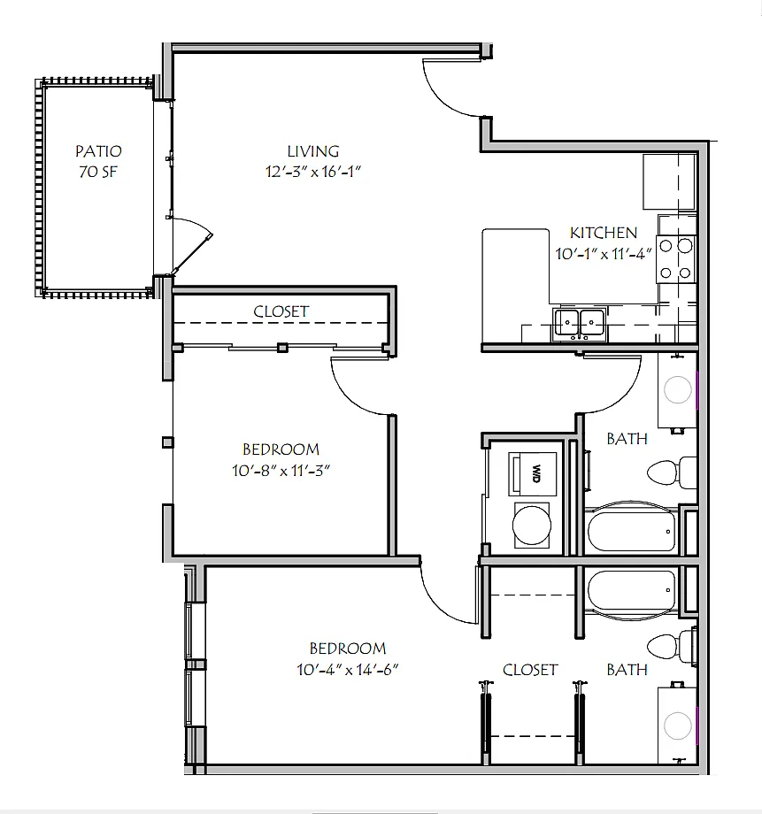 Floor plan Dorset