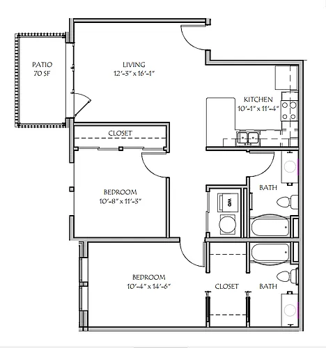 Floor plan Dorset