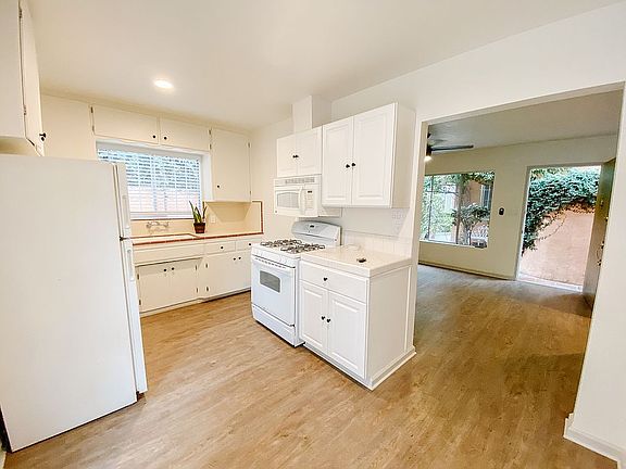 Kitchen and living view 