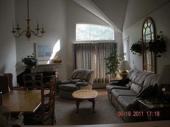 Living room with sleeper