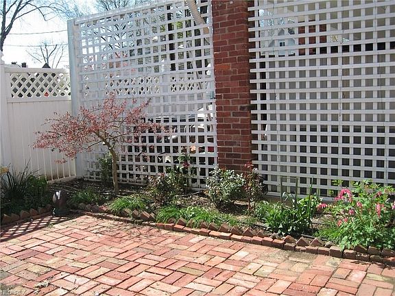 Patio garden area