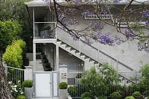 front of the property