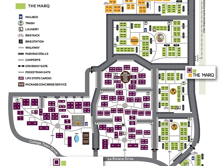 University River Village Full Site Map