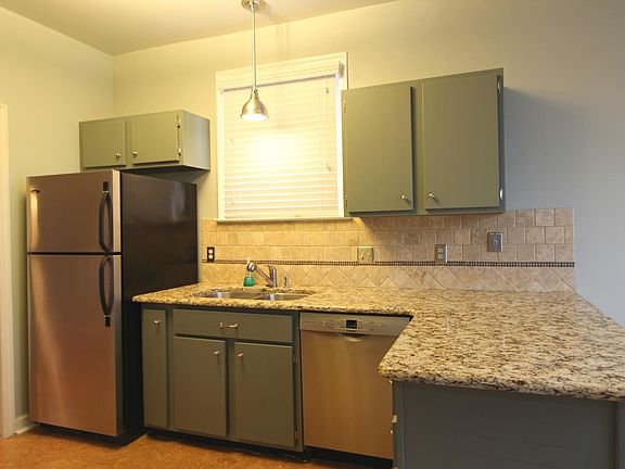 Kitchen with stainless steel appliances!